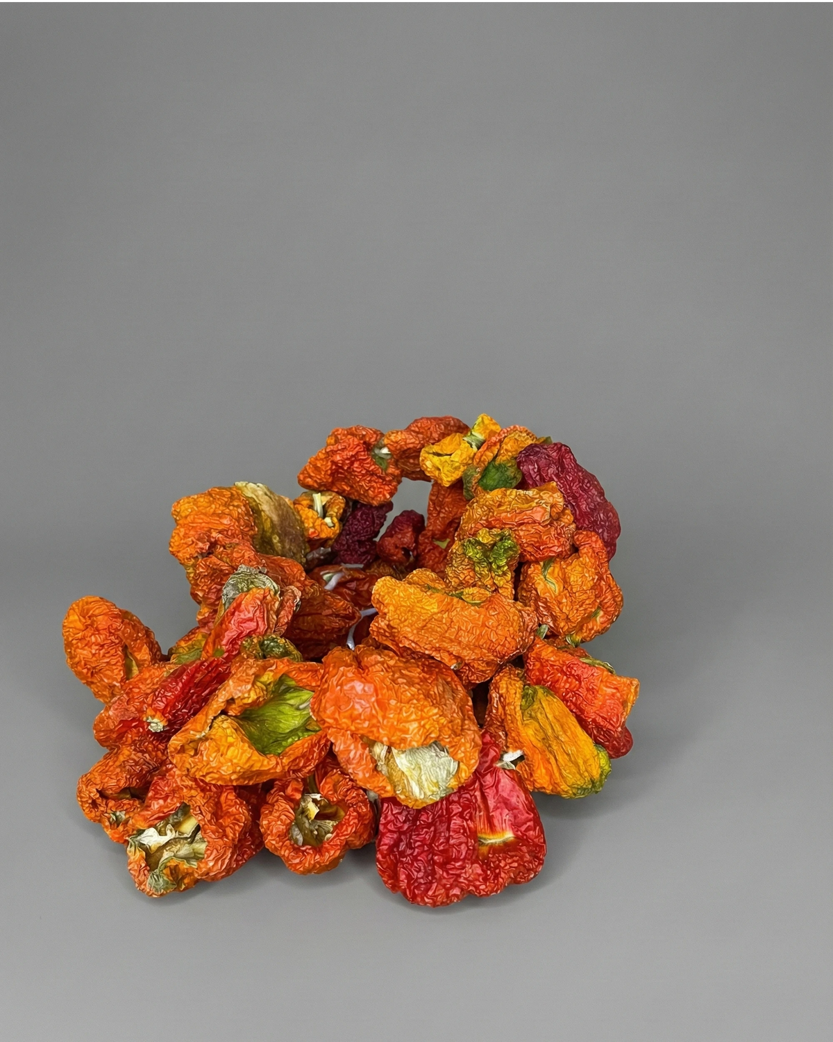 Anadolu Güneşinde Kurutulmuş Dolmalık Biber